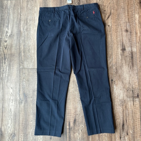 NEW Polo Ralph Lauren The Preston Pant Aviat Navy 100% Cotton Men's Size 42x32 - Picture 3 of 10